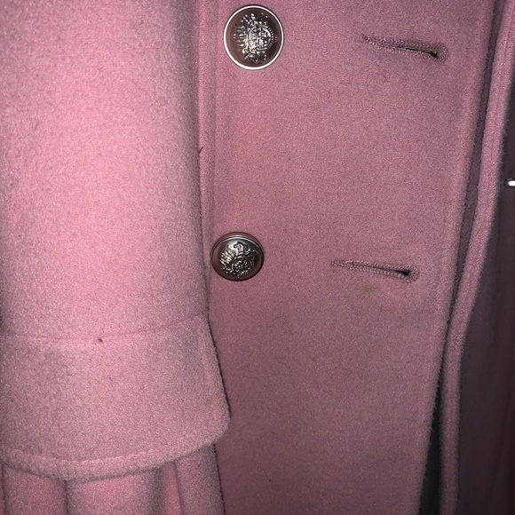 Monsoon pink pea coat - Picture 1 of 4